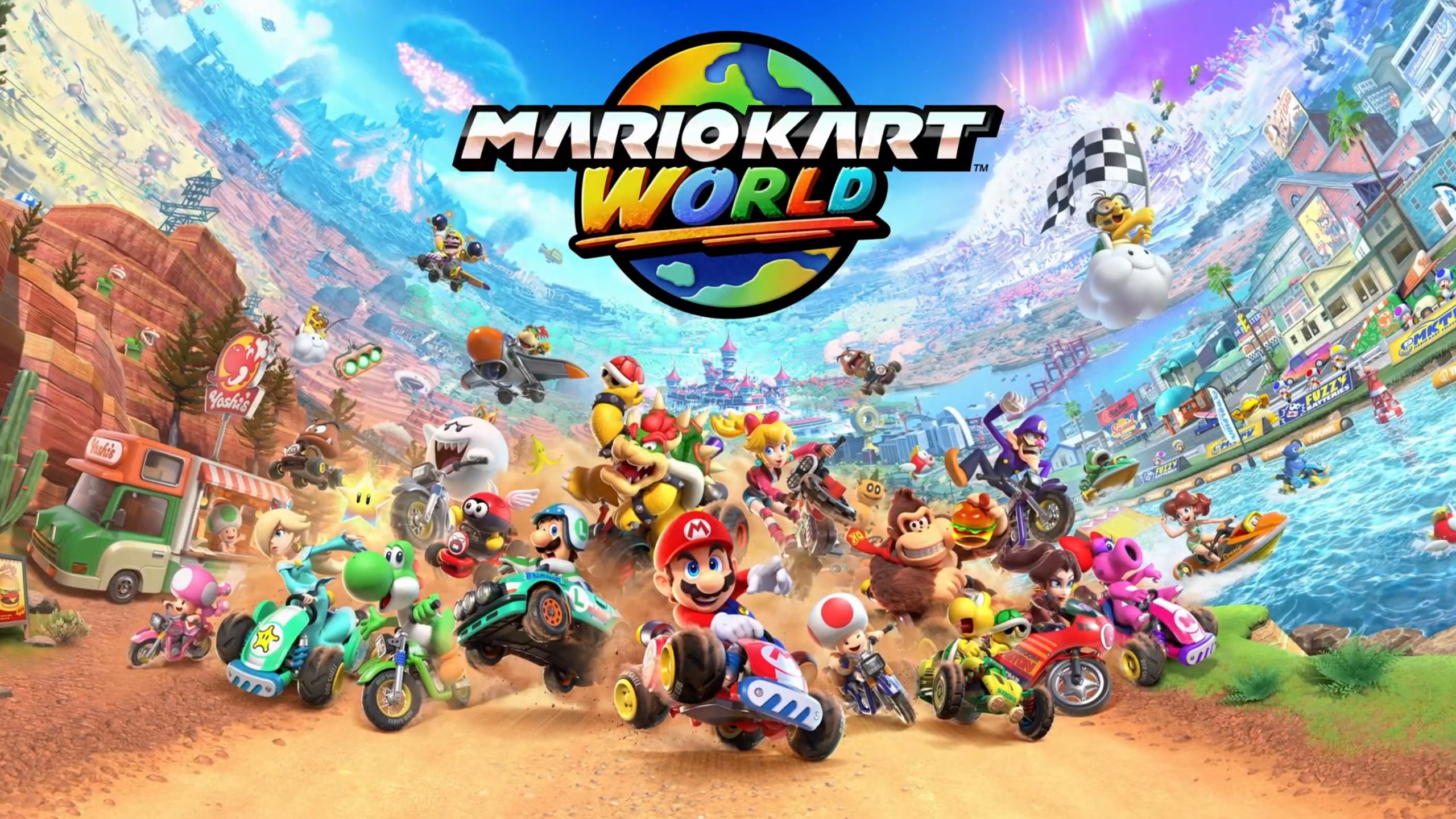Mario Kart World Shakes Things Up: Intermission Races Now Take the Wheel in Latest Update!