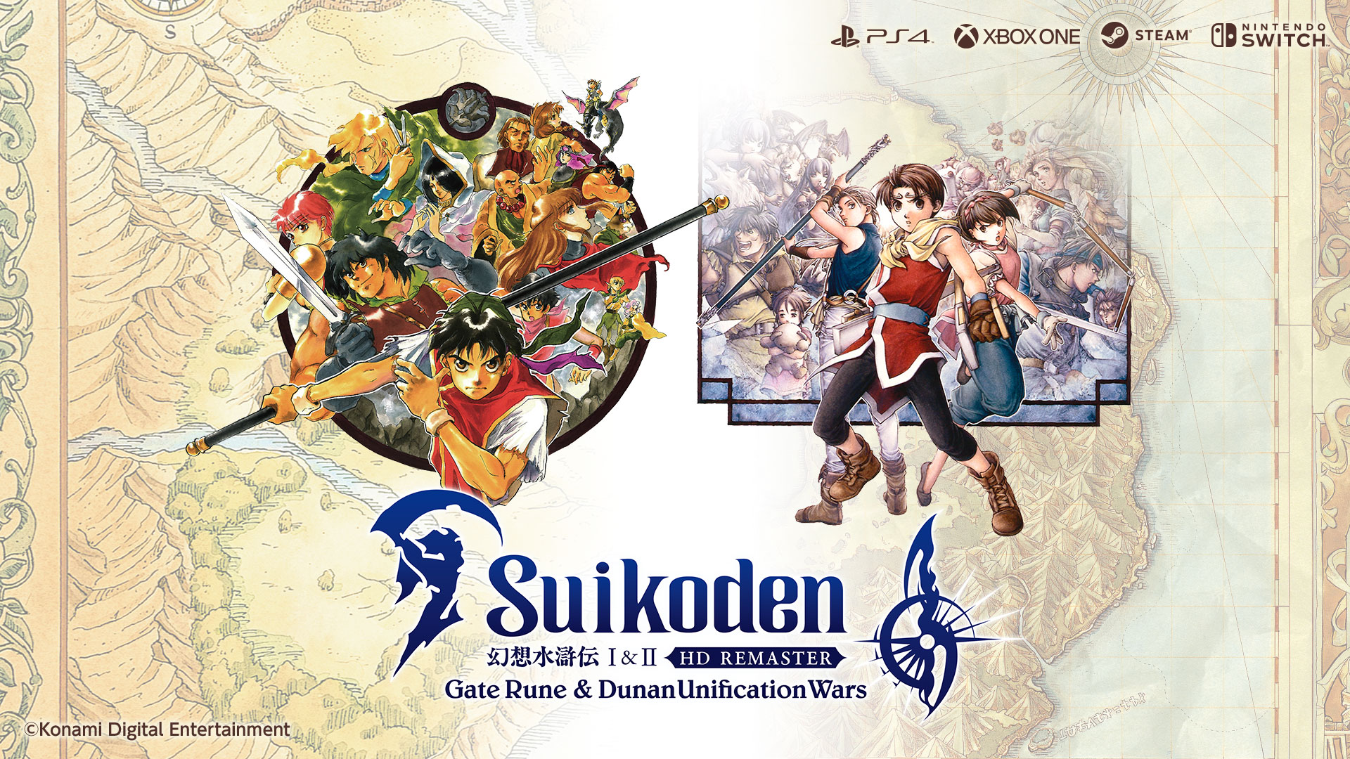 Konami Celebrates Major Success as Suikoden I&II HD Remaster Sales Skyrocket!