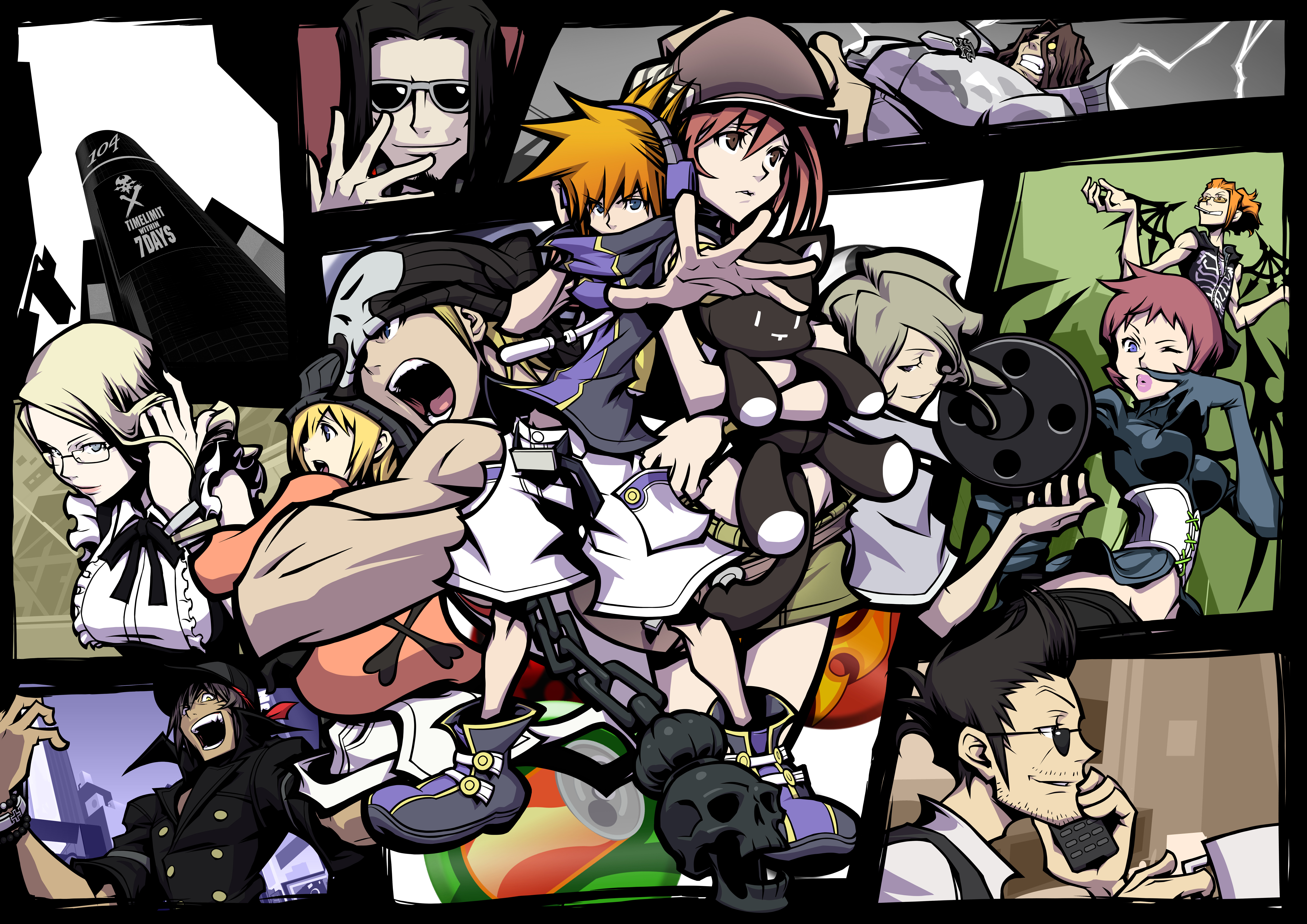 18 Years of Epic Adventures: The World Ends With You Unveils Stunning Anniversary Artwork!
