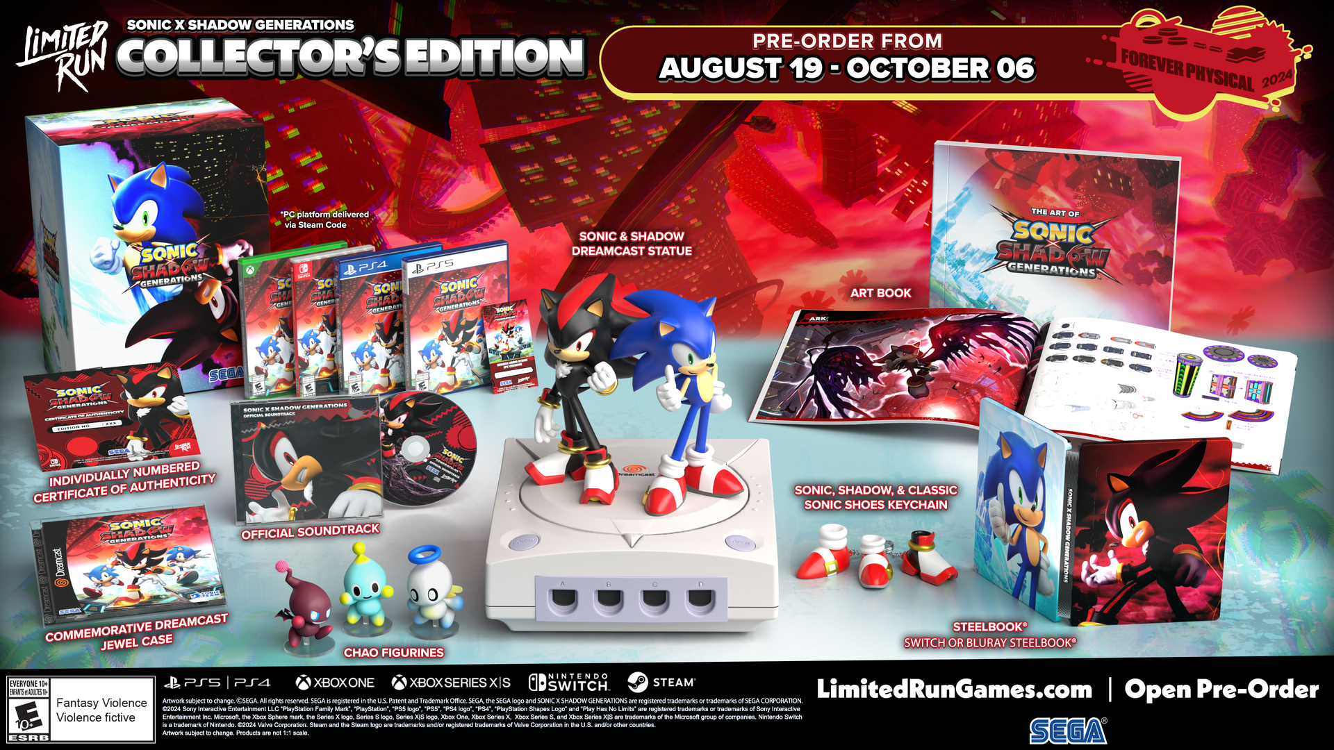Sonic x Shadow Collector’s Edition Pricey Launch Pushed to November – Here’s Why You Should Still Care!