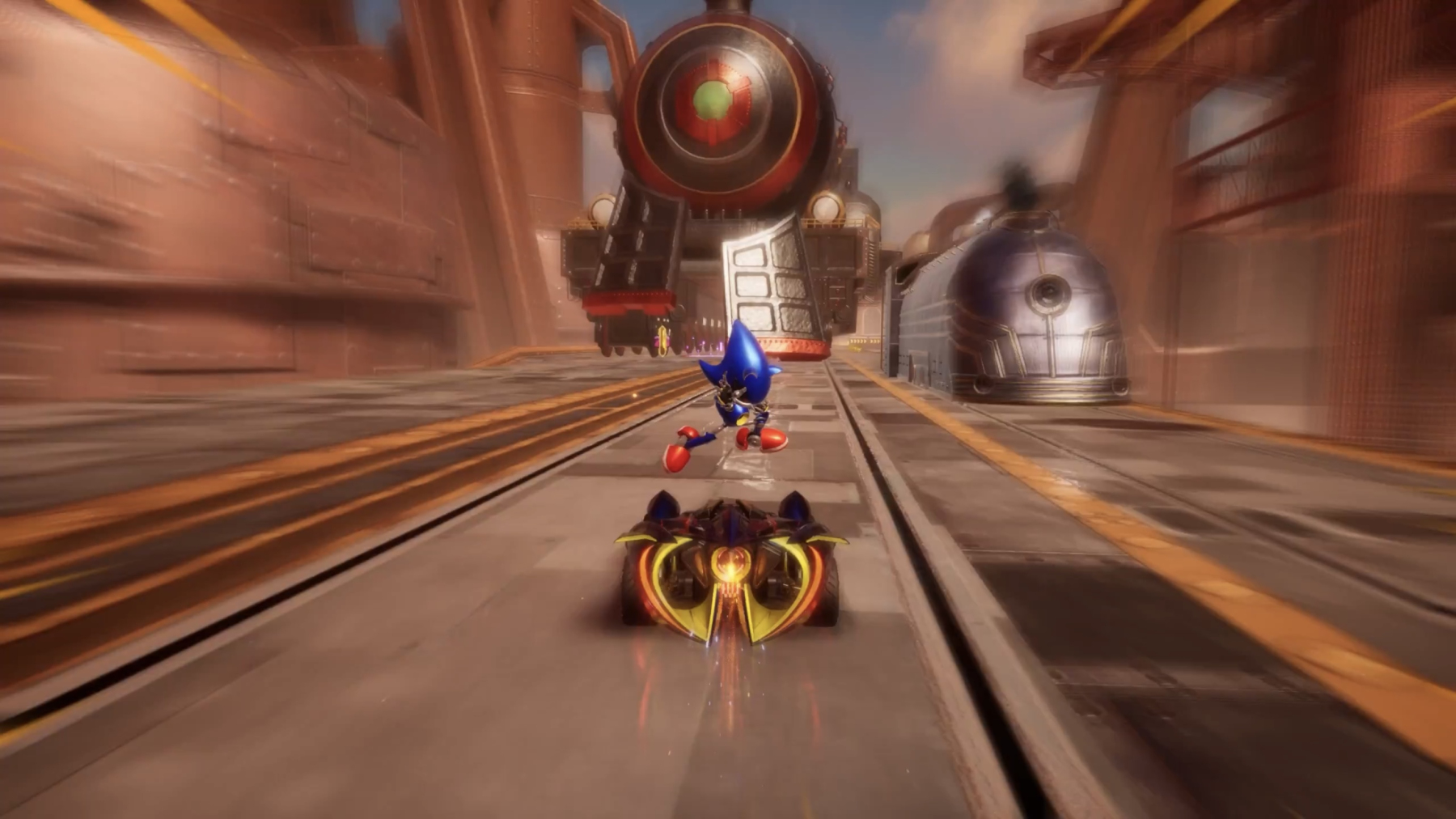 Sonic Racing CrossWorlds Unveils Mind-Blowing Steampunk City - Buckle Up for an Epic Racing Adventure!