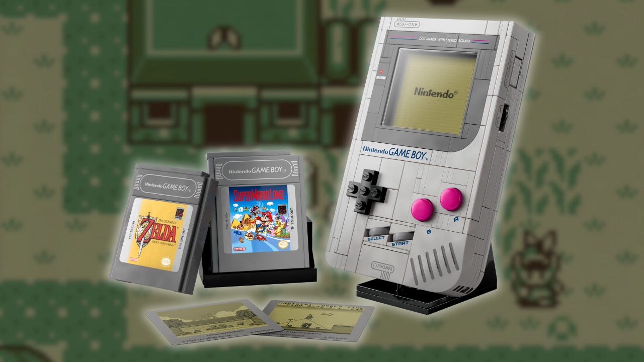 LEGO's Game Boy Reveal: A Nostalgic Build-Your-Own Adventure Arrives This October!