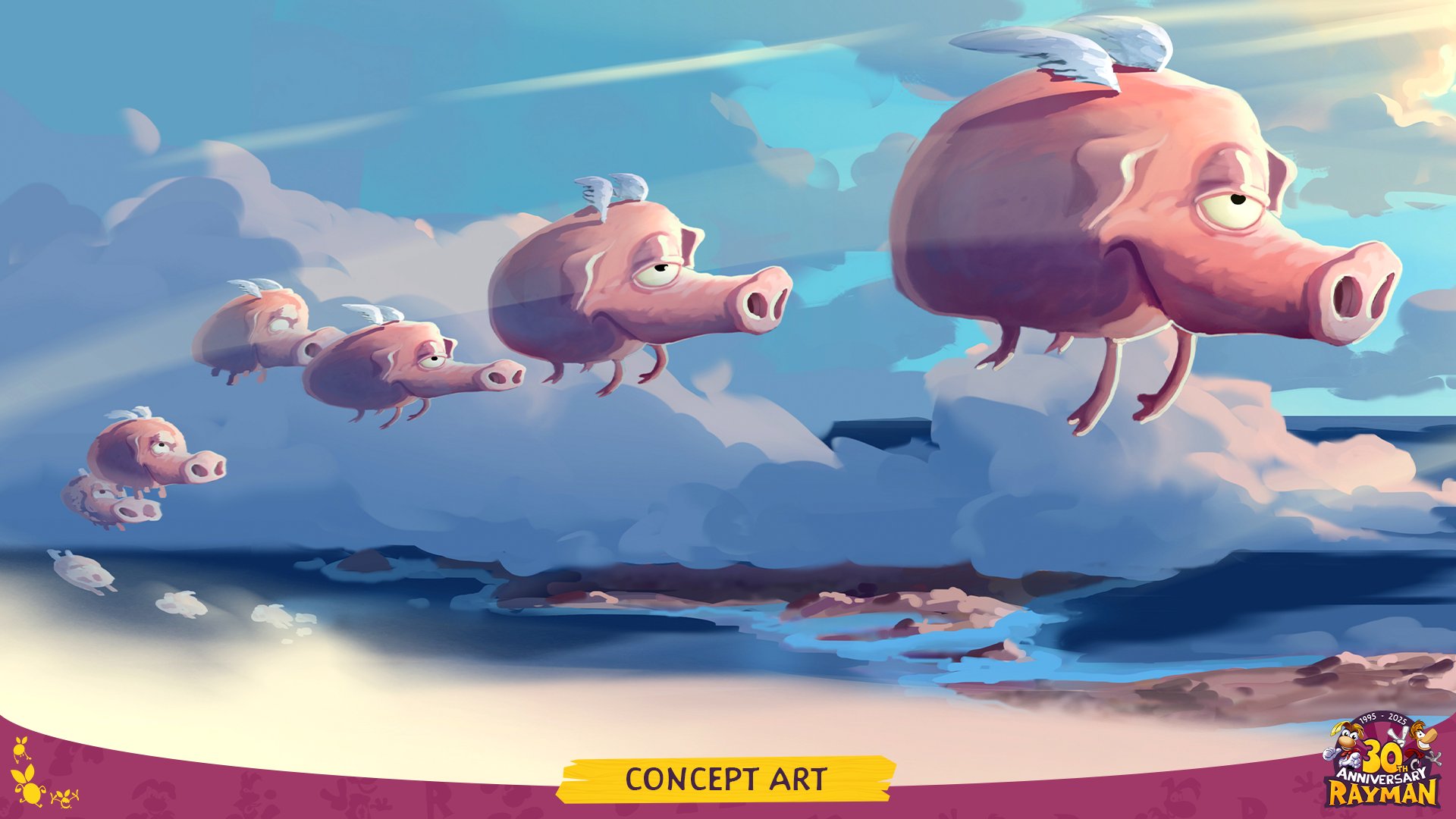 Ubisoft Unveils Stunning Rayman Legends Concept Art in Celebration of 30 Years of Adventure!