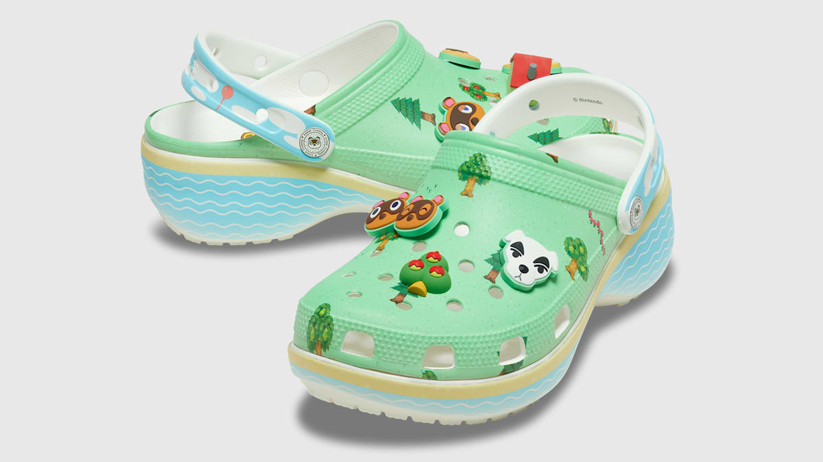 Crocs and Nintendo Join Forces for an Adorable Animal Crossing Footwear Collection!