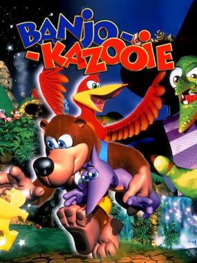 Banjo-Kazooie (Banjo To Kazooie No Daibouken): Banjo-Kazooie - No Music Version 1.A