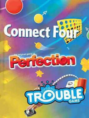 3 Game Pack!: Connect Four / Perfection / Trouble