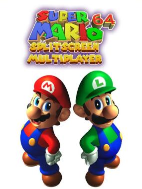 Super Mario 64 Splitscreen Multiplayer