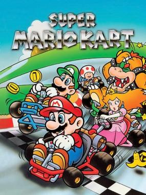 Super Mario Kart: Super Mario Kart with Completely Randomized Items