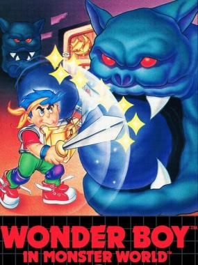 Wonder Boy in Monster World: MW III Title Screen Revamp