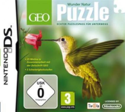 GEO Puzzle: Wunder Natur: Echter Puzzlespass fuer Unterwegs