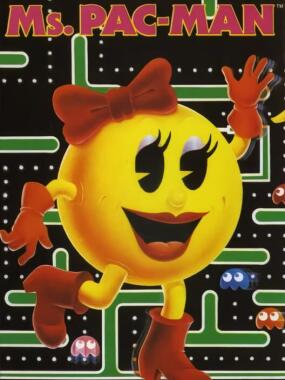 Ms. Pac-Man (Tengen): Among Us (Mrs. Pac-Man Hack, with Co-Op!)