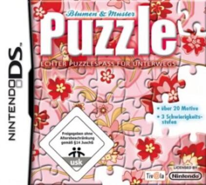 Blumen & Muster Puzzle: Echter Puzzlespass fuer Unterwegs