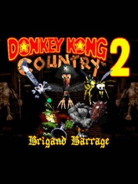 Donkey Kong Country 2 : Brigand Barrage