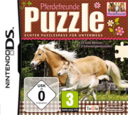 Pferdefreunde Puzzle Echter Puzzlespass fuer Unterwegs