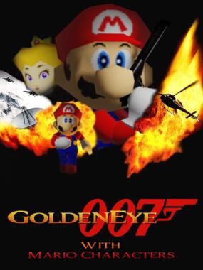 GoldenEye with Mario Characters