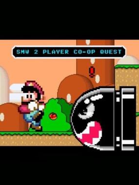 Super Mario World: 2 Player Co-op Quest!